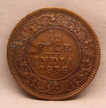 Half Pice 1936 George V Bronze coins