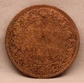 Quarter Anna Coin of King George V of Calcutta Mint of 1916 Bronze