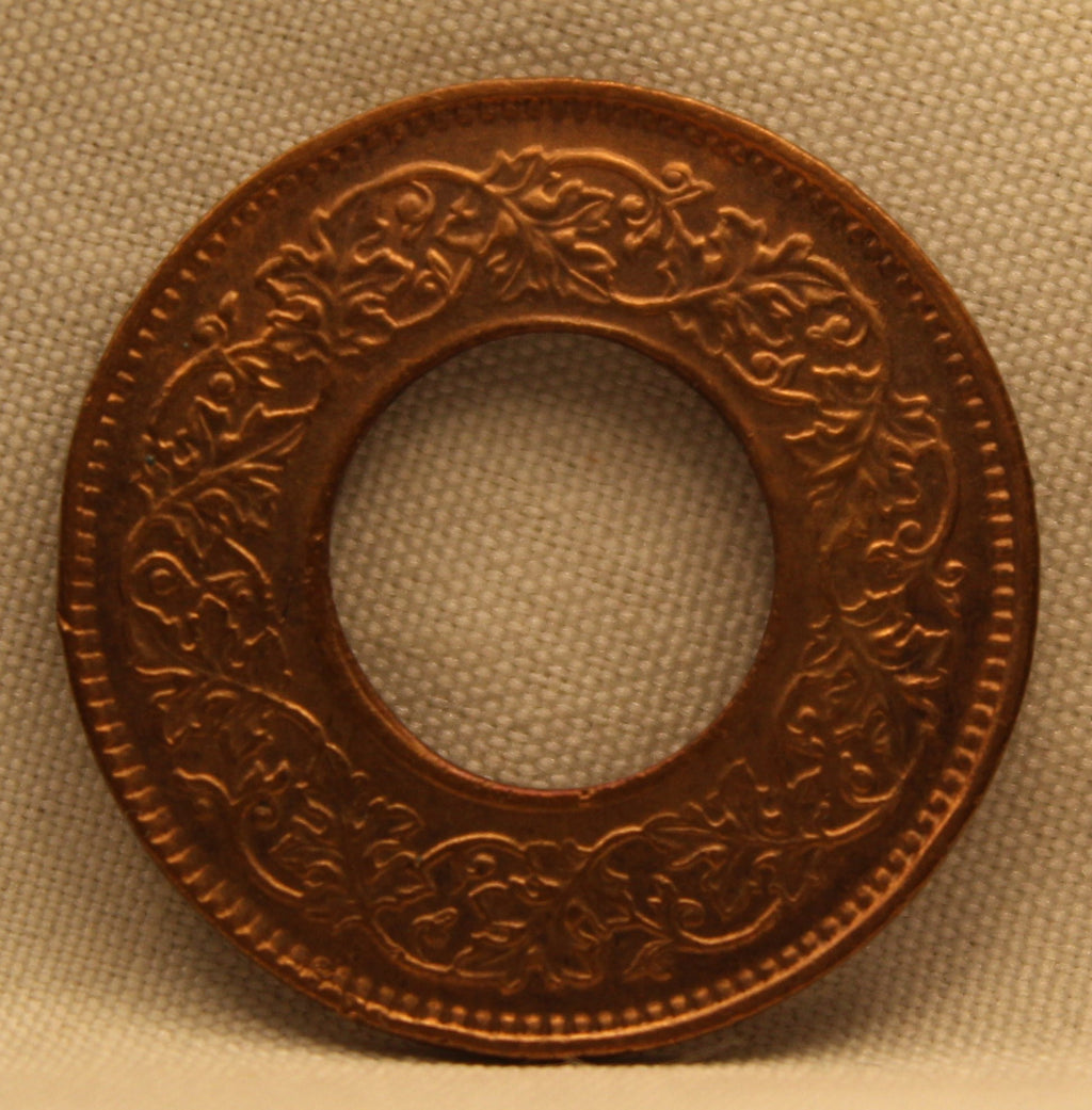 1 Pice Coin of King George VI of Bombay Mint of 1943 Bronze