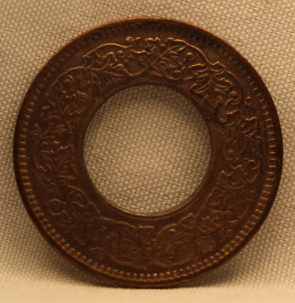 1 Pice Coin of King George VI of Bombay Mint of 1947 Bronze