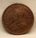 1\12 Anna 1914 George V Bronze coins