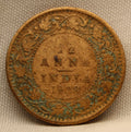 1\12 Anna 1928 George V Bronze coins