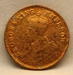 1\12 Anna 1925 George V Bronze coins