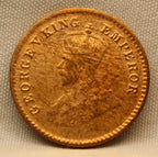 1\12 Anna 1929 George V Bronze coins