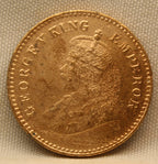 1\12 Anna 1931 George V Bronze coins