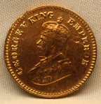 1\12 Anna 1933 George V Bronze coins