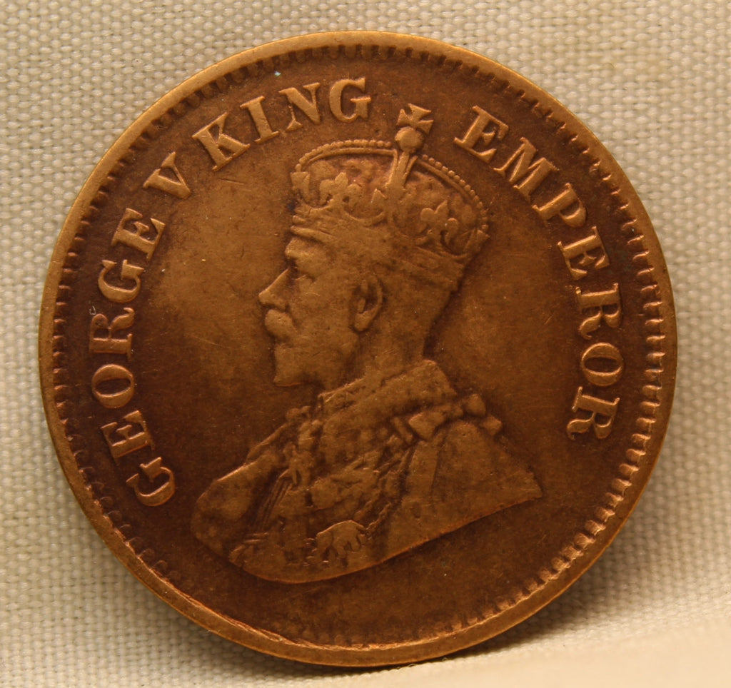 Half Pice 1914 George V Bronze coins