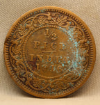 Half Pice 1916 George V Bronze coins