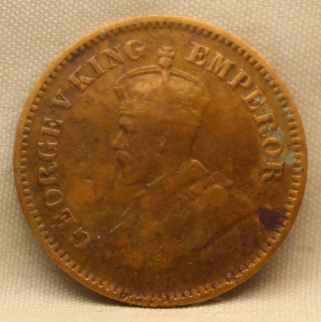 Half Pice 1916 George V Bronze coins