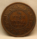 Half Pice 1920 George V Bronze coins