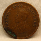 Half Pice 1921 George V Bronze coins