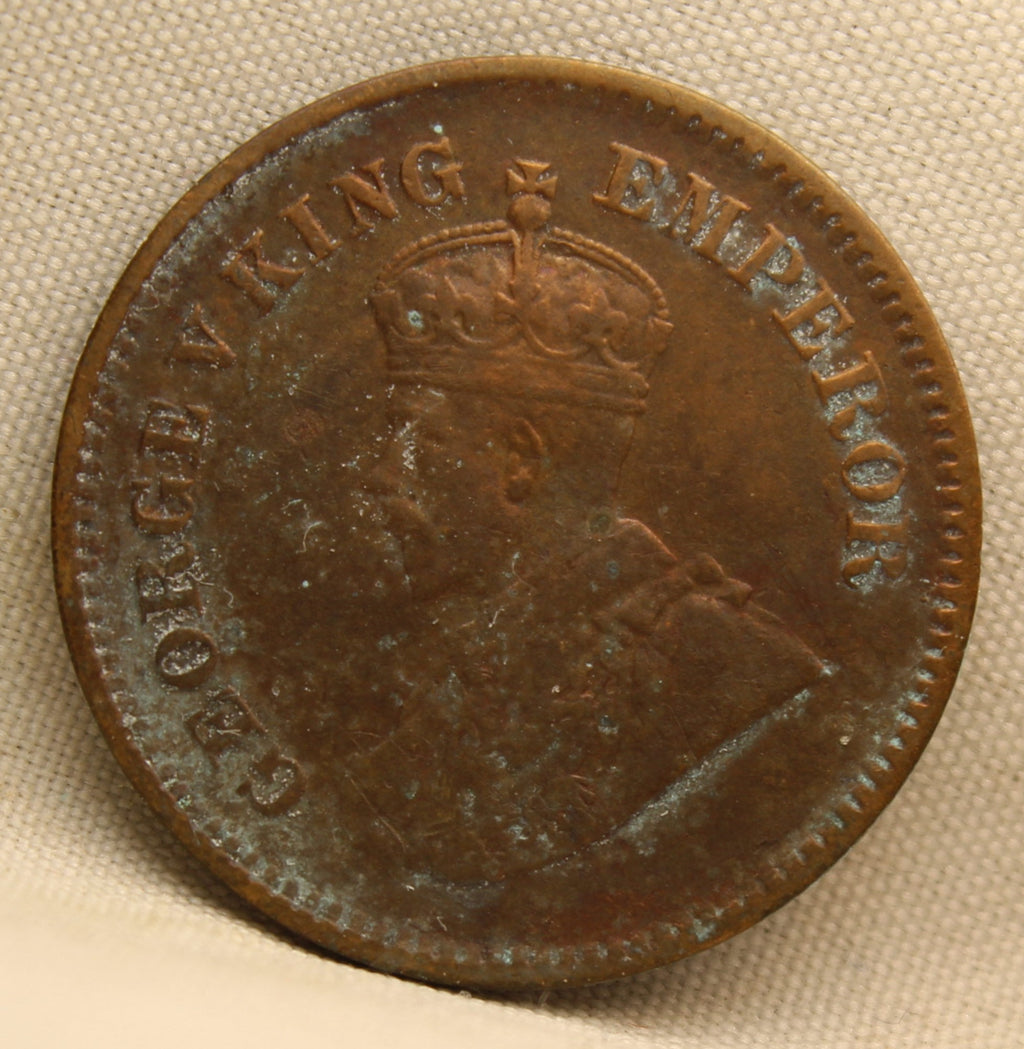 Half Pice 1924 George V Bronze coins