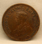 Half Pice 1926 George V Bronze coins