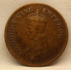 Half Pice 1931 George V Bronze coins