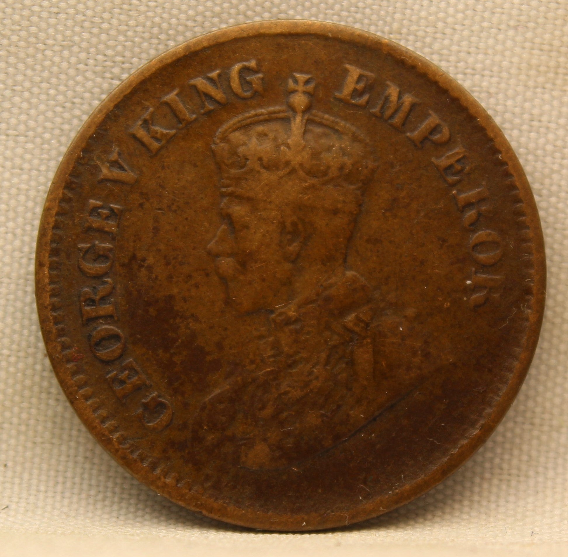 Half Pice 1931 George V Bronze coins