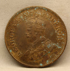 Half Pice 1934 George V Bronze coins