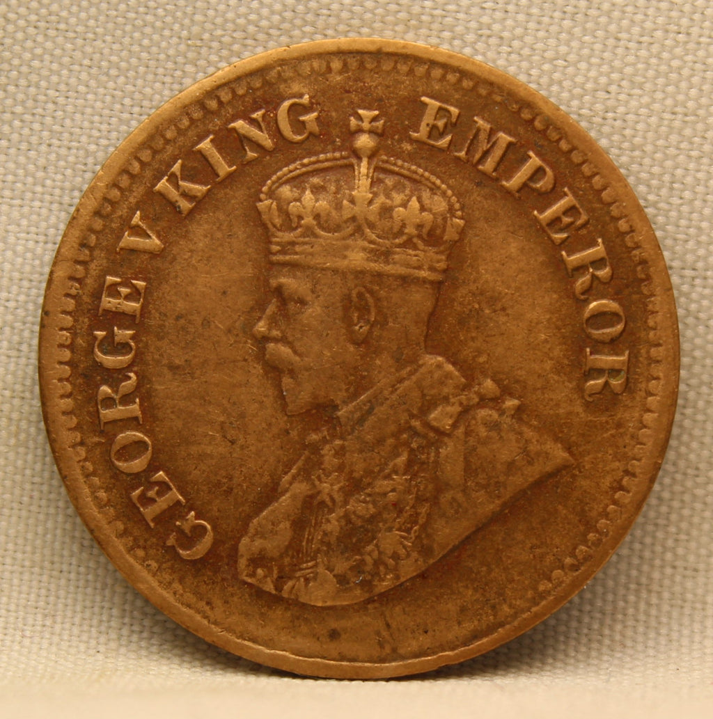 Half Pice 1924 George V Bronze coins