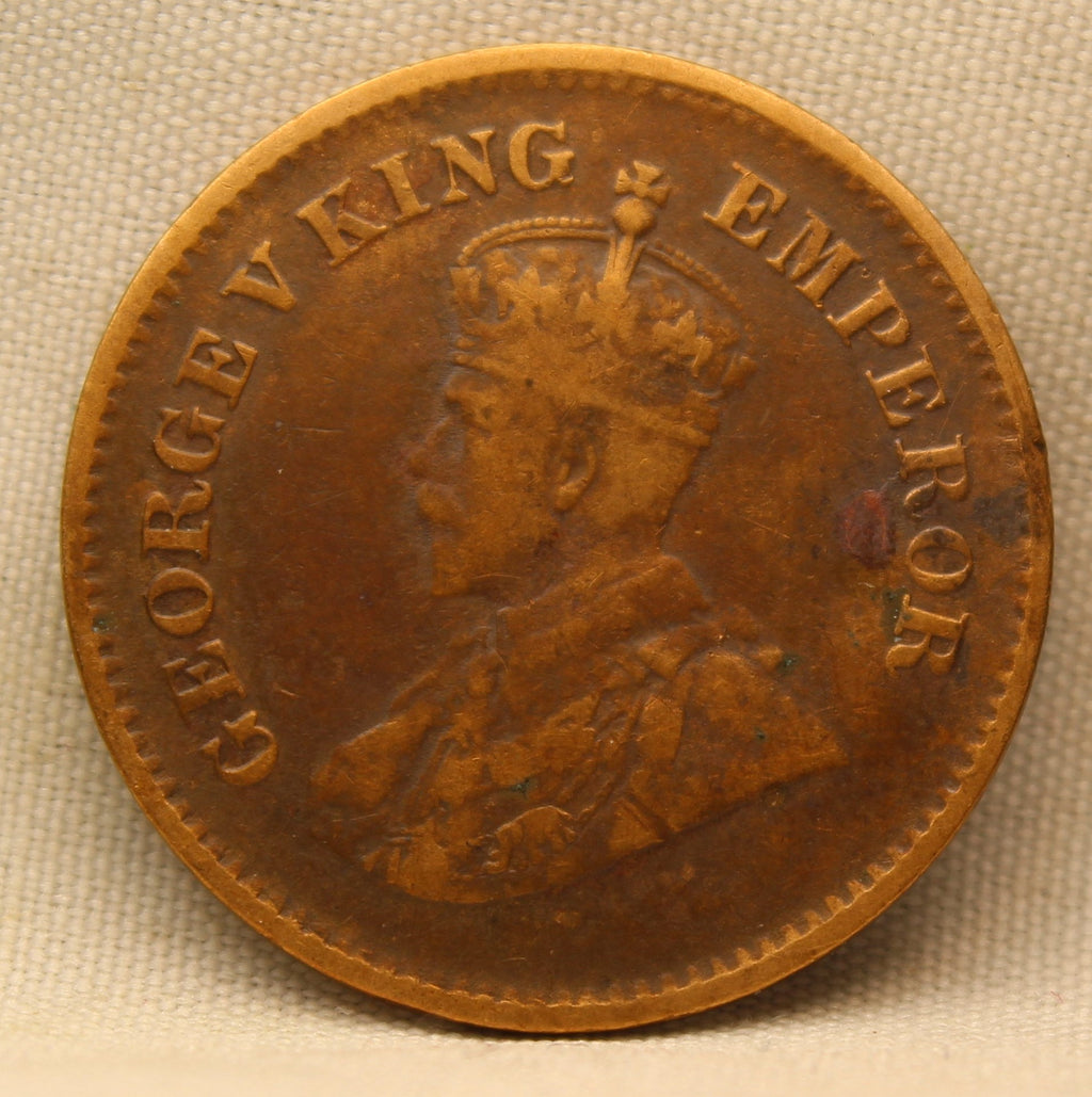 Half Pice 1912 George V Bronze coins