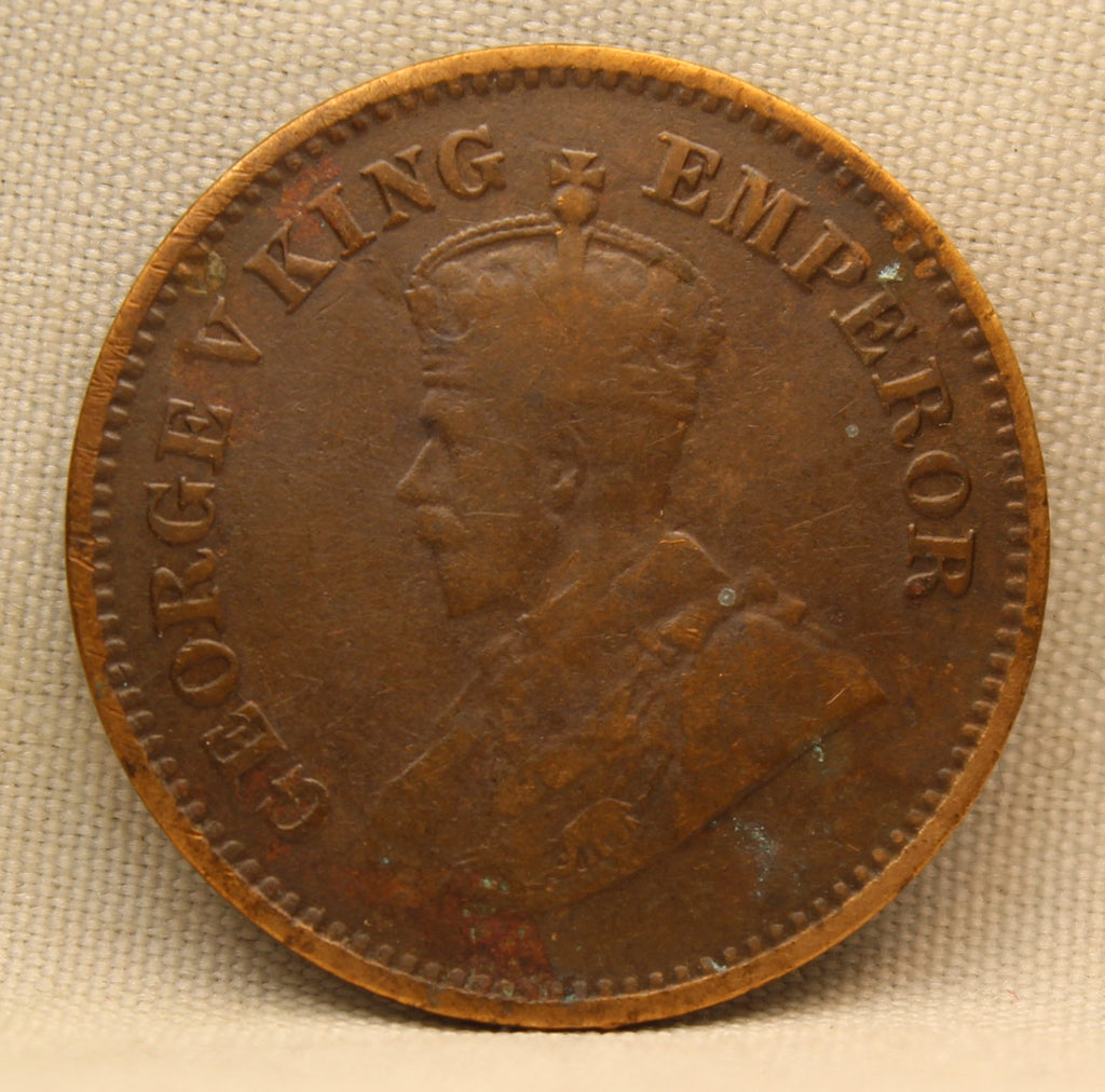 Half Pice 1914 George V Bronze coins