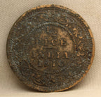 Half Pice 1916 George V Bronze coins