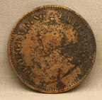 Half Pice 1916 George V Bronze coins