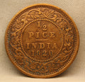 Half Pice 1920 George V Bronze coins