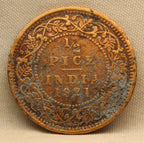 Half Pice 1921 George V Bronze coins