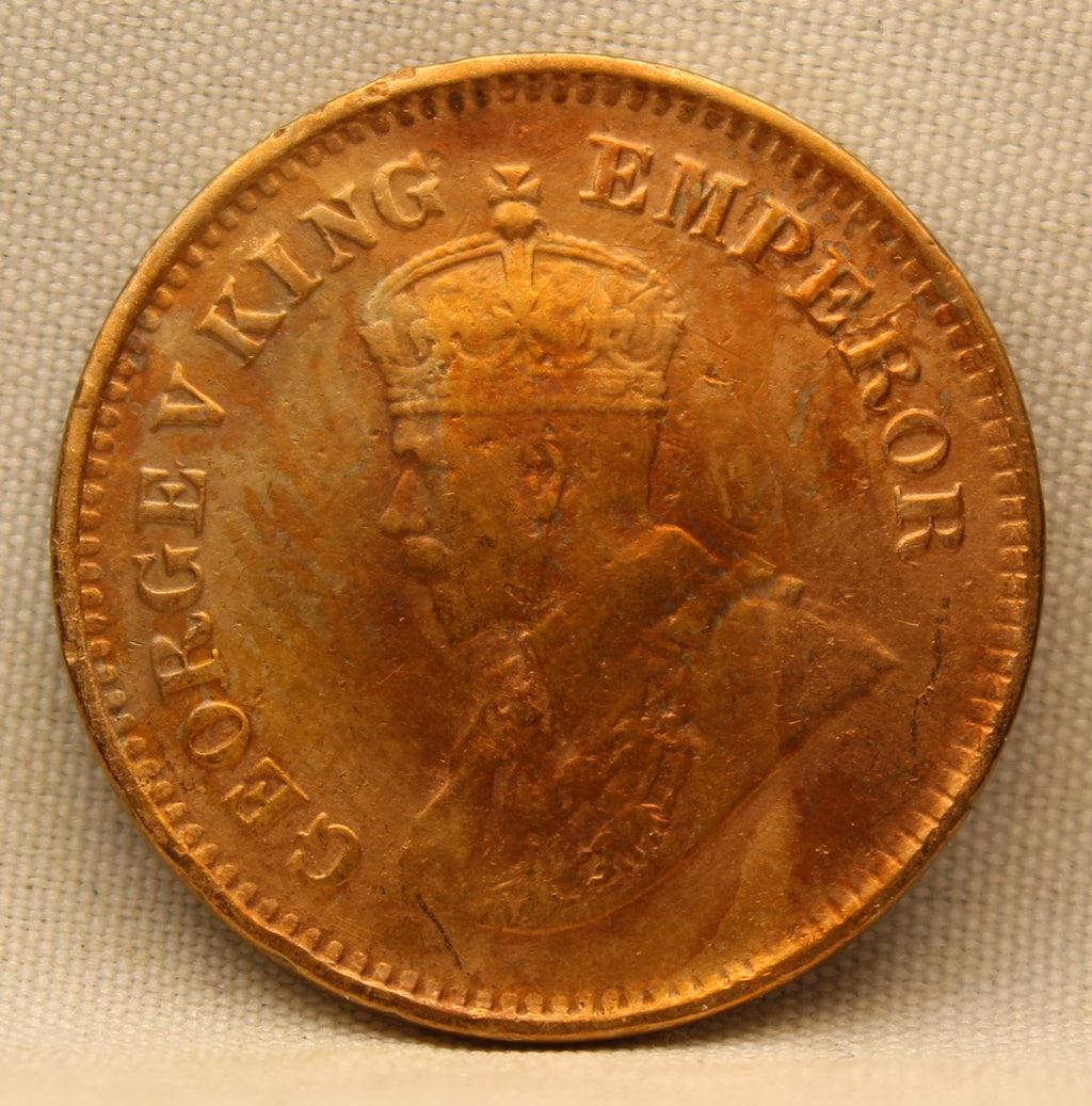 Half Pice 1923 George V Bronze coins