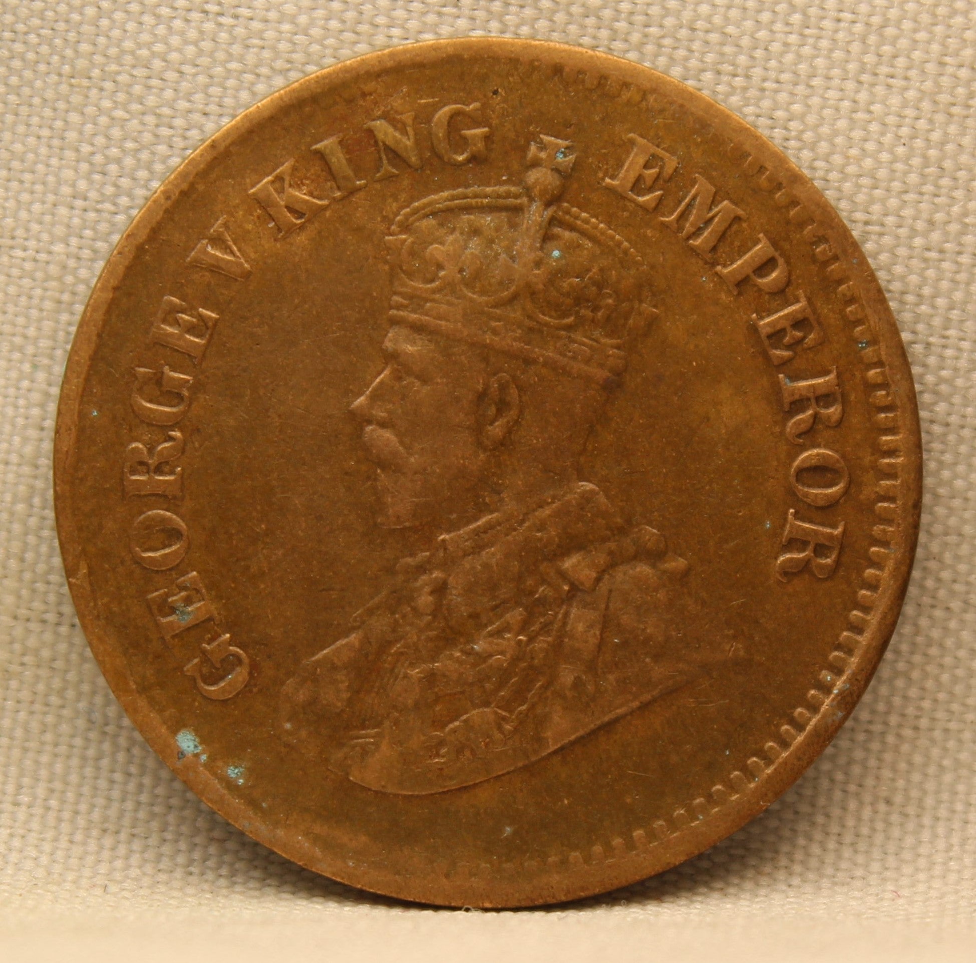 Half Pice 1930 George V Bronze coins