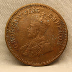 Half Pice 1933 George V Bronze coins
