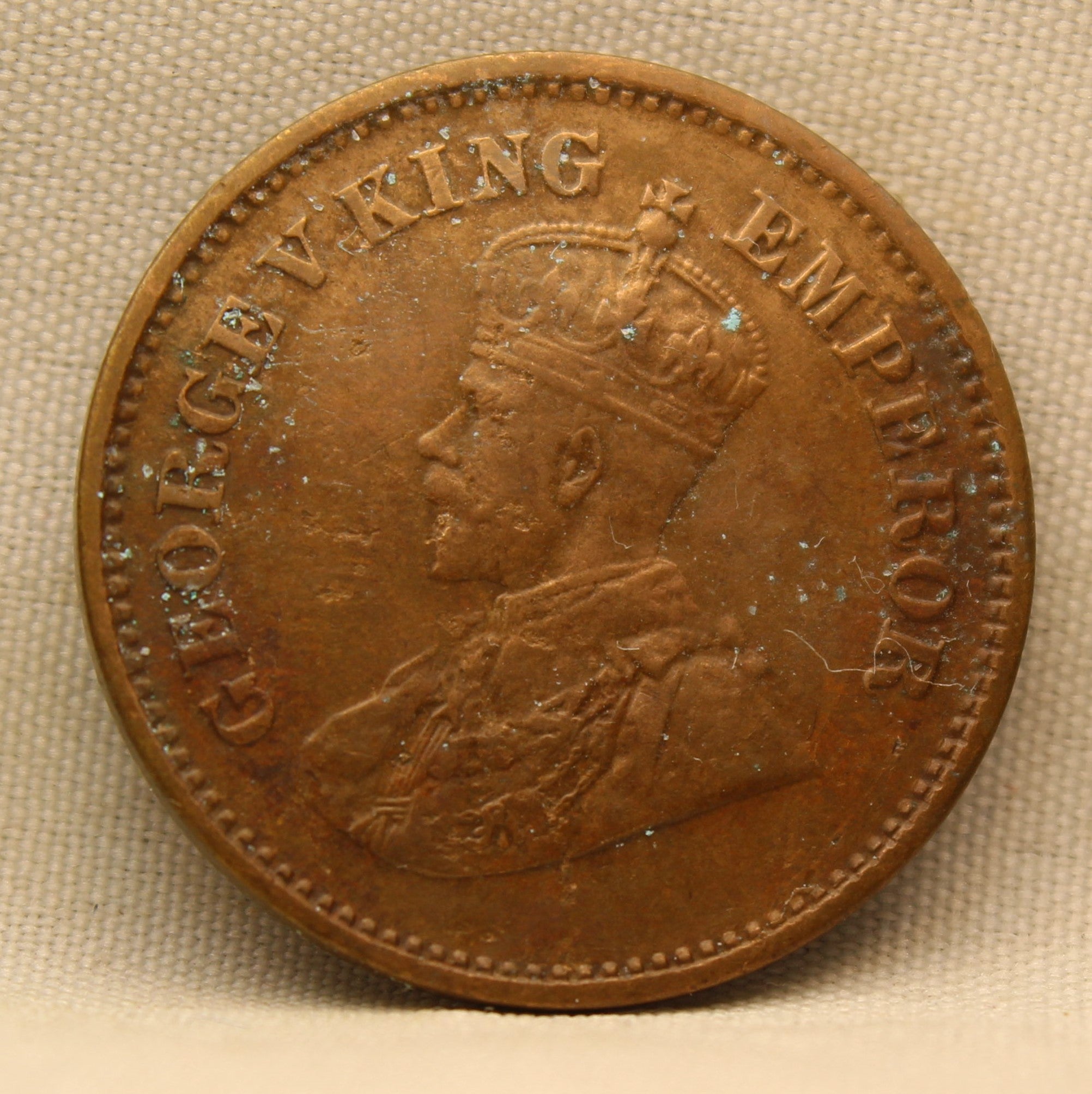 Half Pice 1933 George V Bronze coins