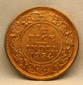 Half Pice 1934 George V Bronze coins