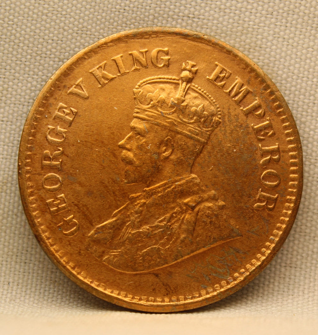 Half Pice 1934 George V Bronze coins