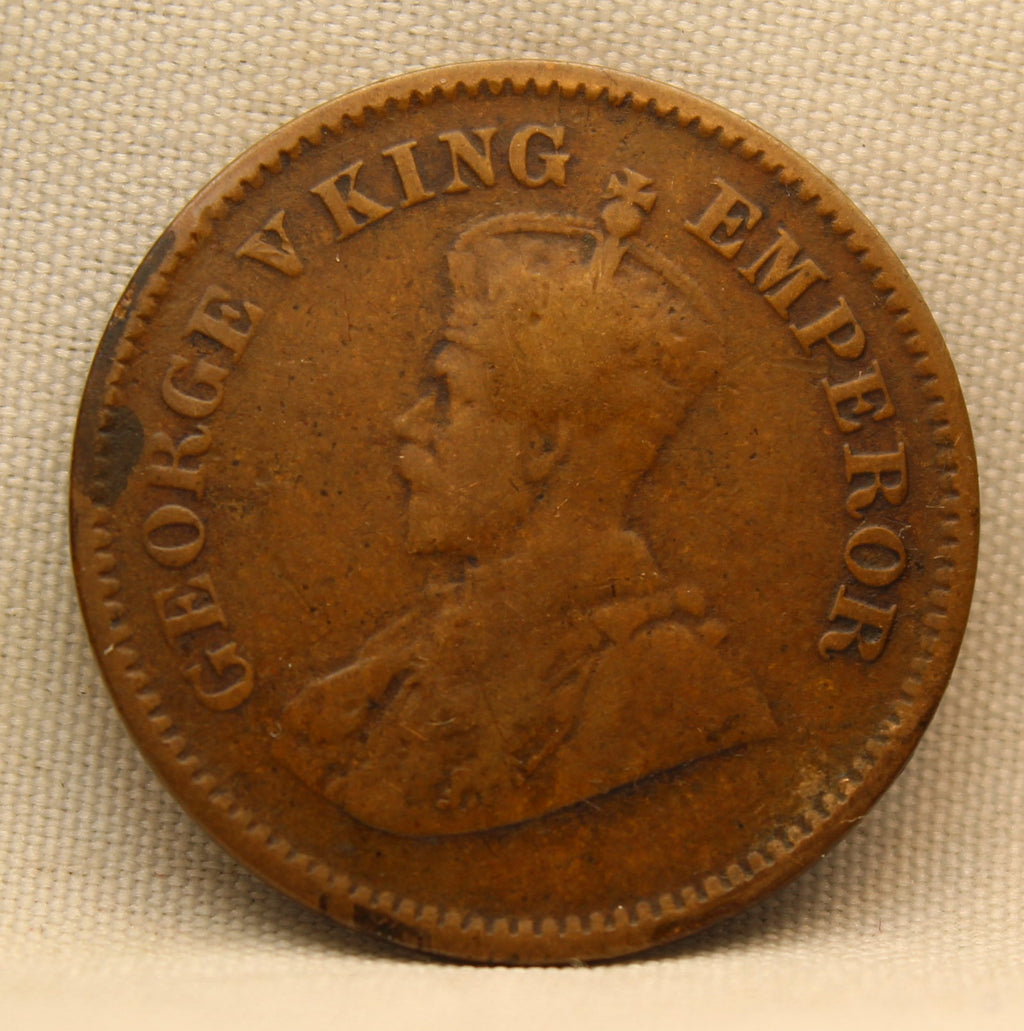 Half Pice 1914 George V Bronze coins