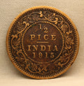 Half Pice 1915 George V Bronze coins