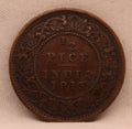 Half Pice 1915 George V Bronze coins