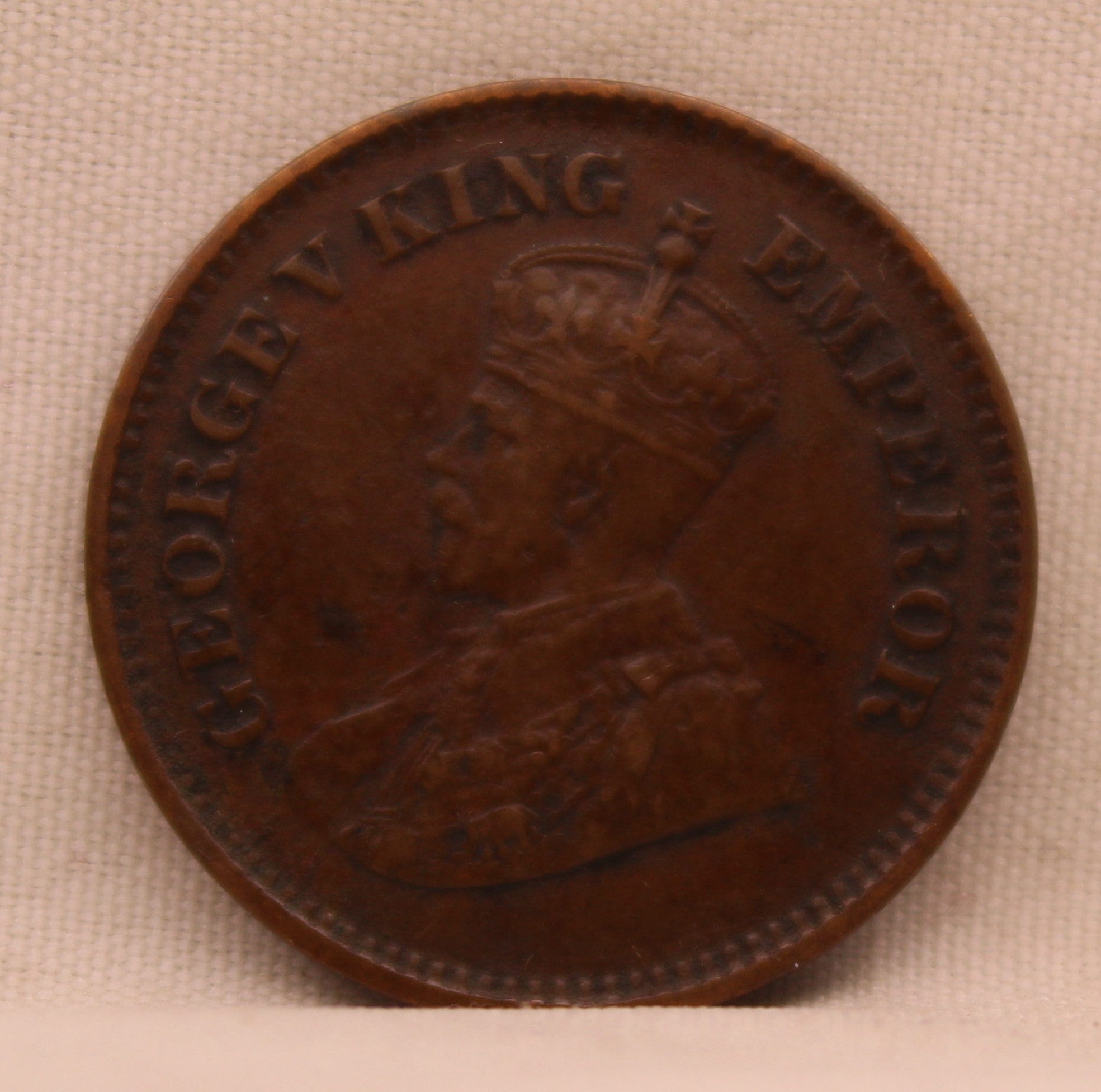 Half Pice 1915 George V Bronze coins