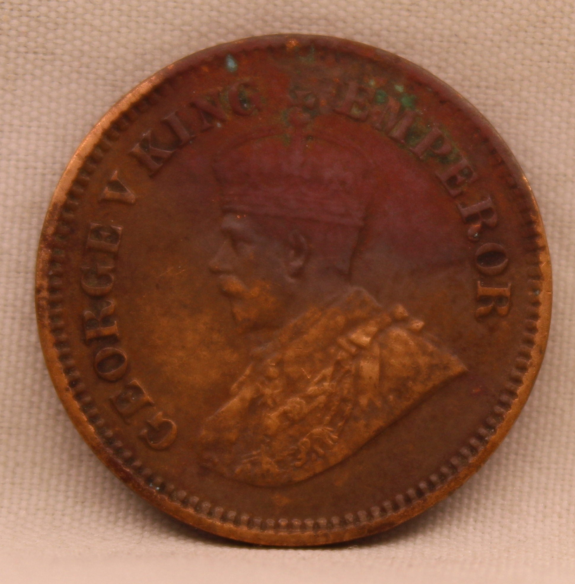 Half Pice 1920 George V Bronze coins