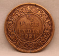 Half Pice 1921 George V Bronze coins