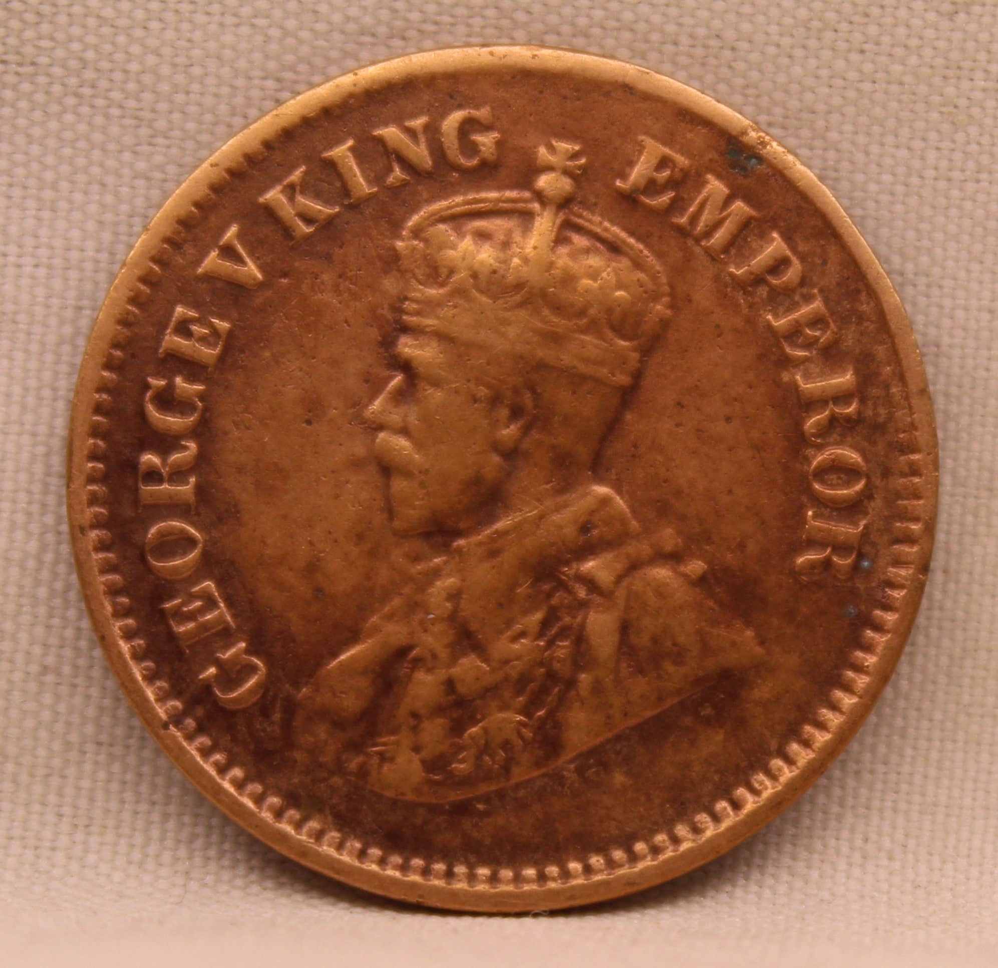 Half Pice 1921 George V Bronze coins