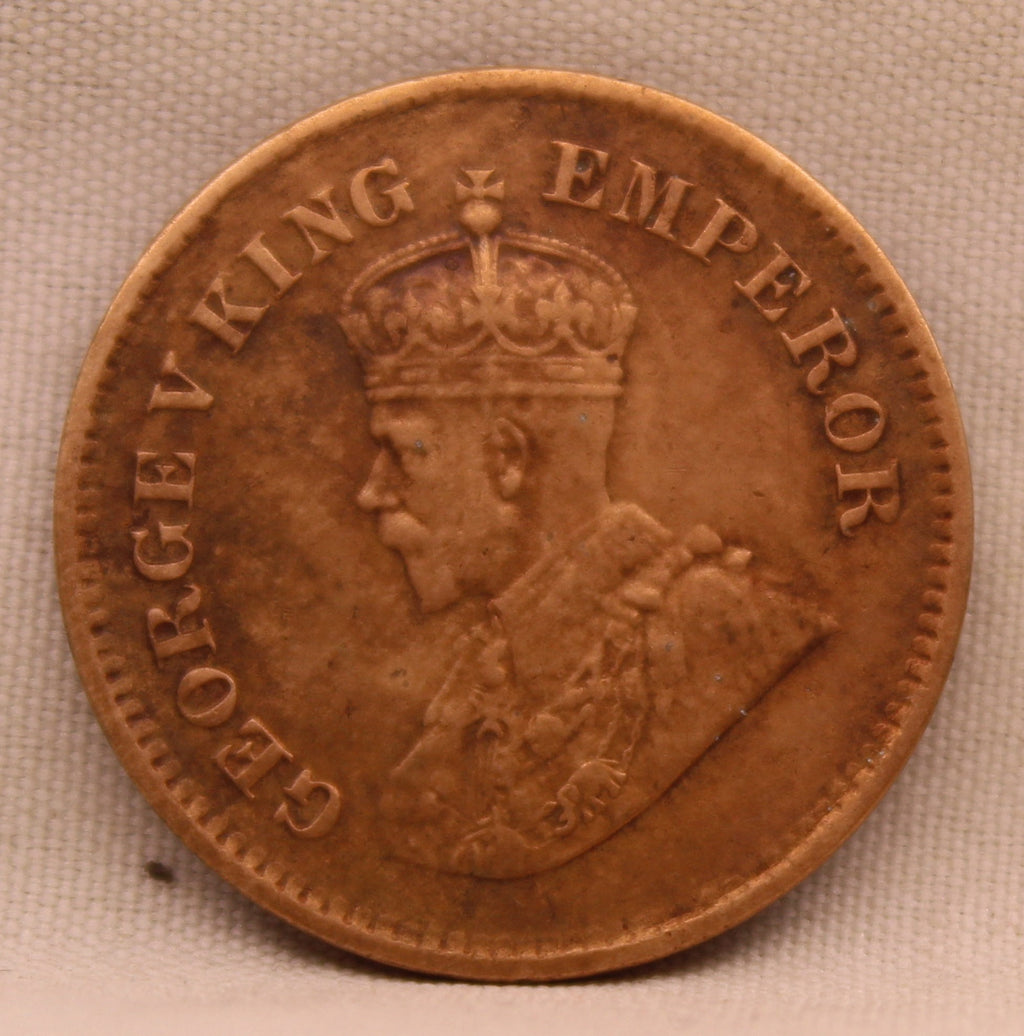 Half Pice 1924 George V Bronze coins