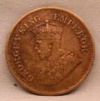 Half Pice 1924 George V Bronze coins