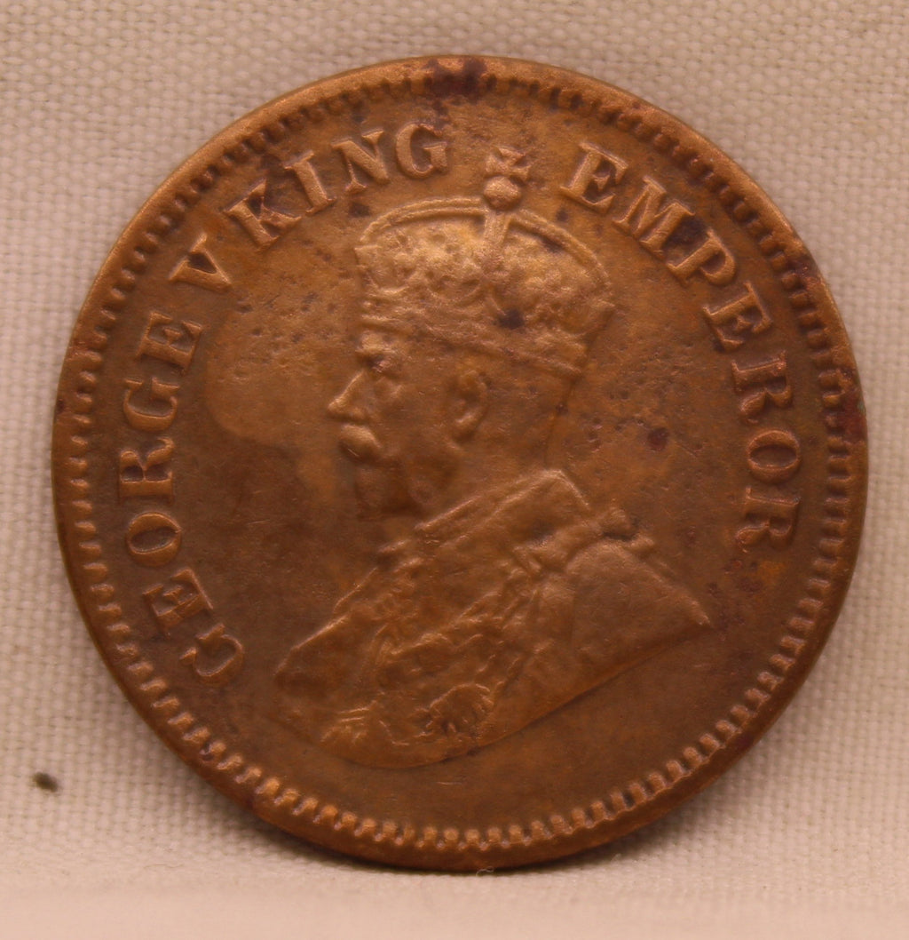 Half Pice 1925 George V Bronze coins