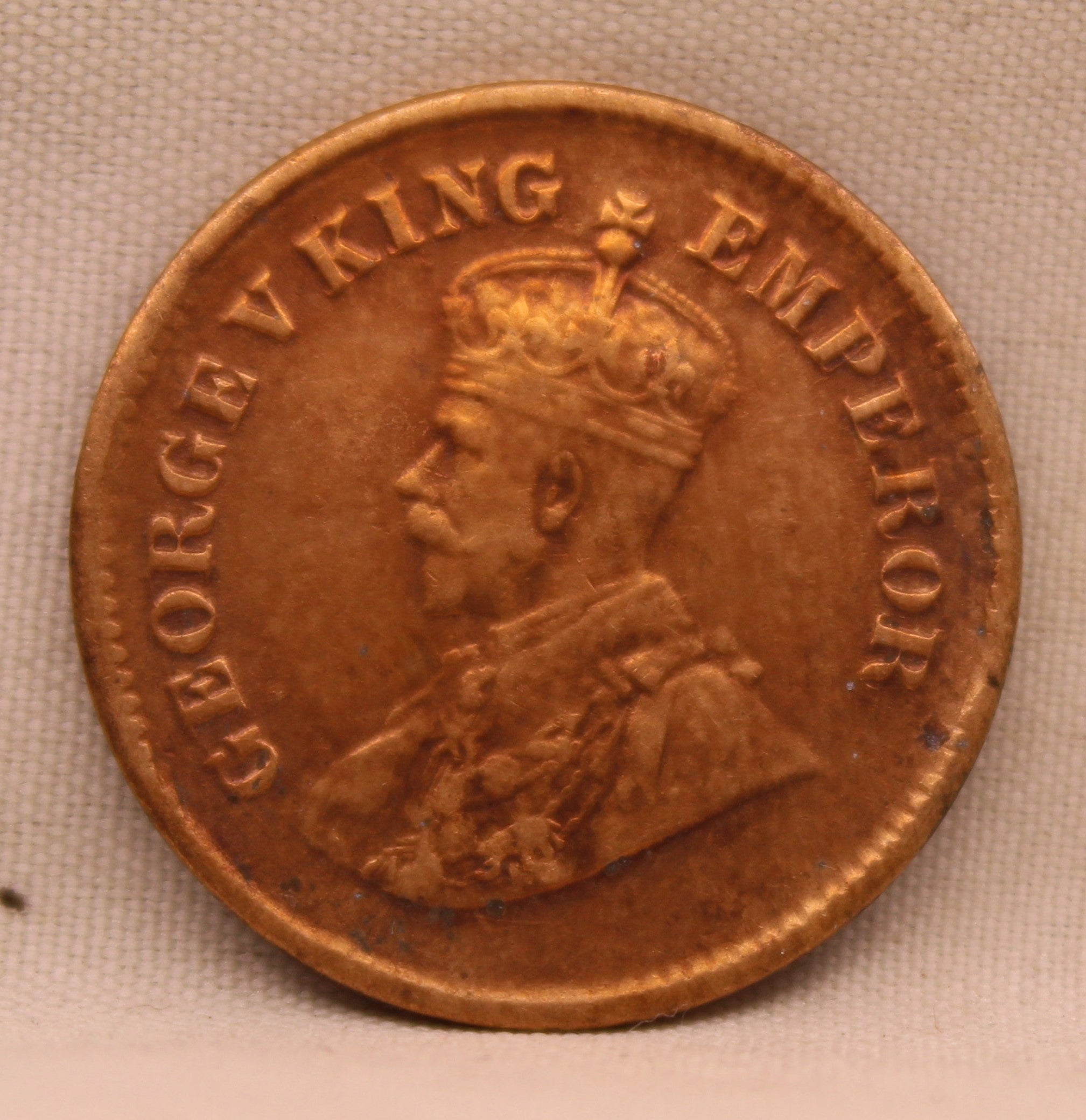 Half Pice 1926 George V Bronze coins