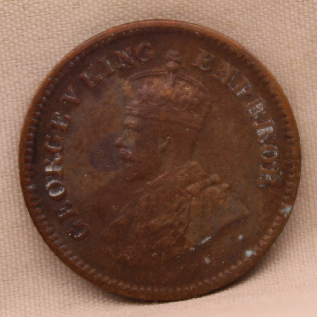 Half Pice 1927 George V Bronze coins