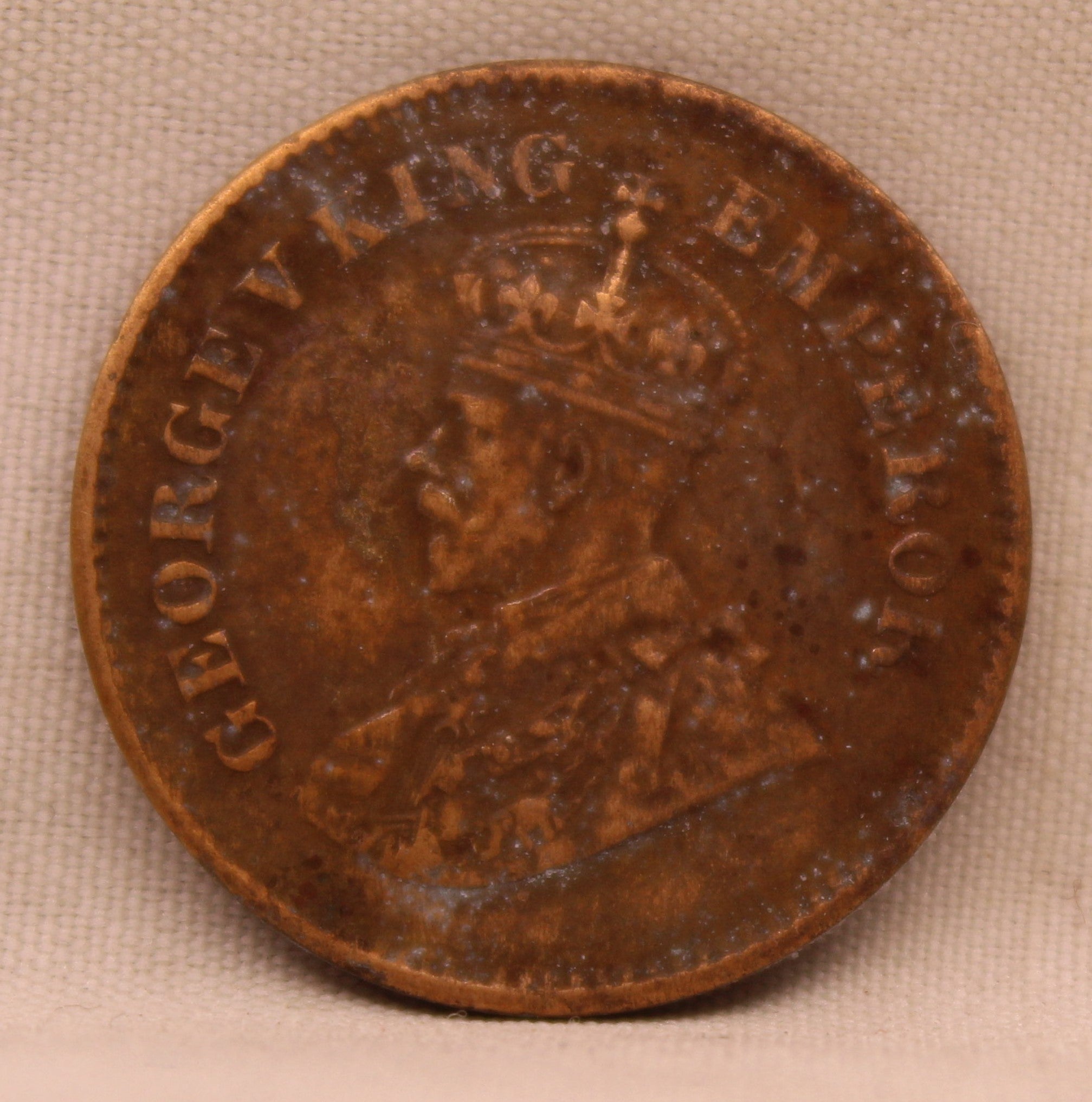 Half Pice 1930 George V Bronze coins