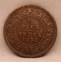 Half Pice 1931 George V Bronze coins