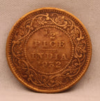 Half Pice 1932 George V Bronze coins