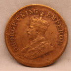 Half Pice 1932 George V Bronze coins
