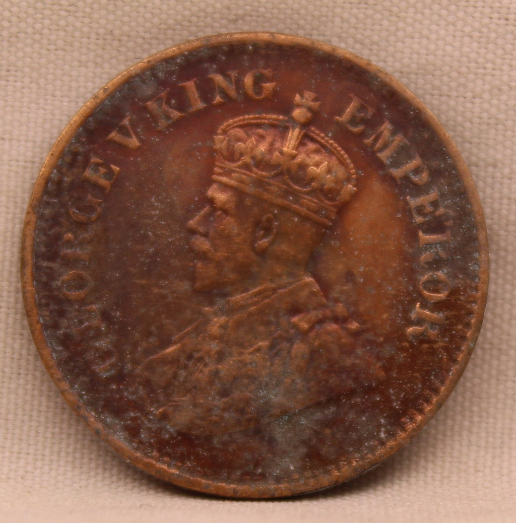 Half Pice 1934 George V Bronze coins